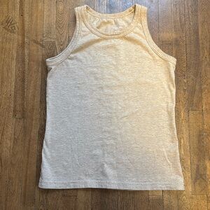 Everlane organic cotton tank | tan | XS